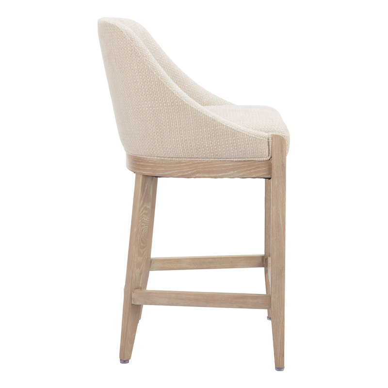 Calmo Counter Stool Beige, Counter Stool (27.20” Seat Height)