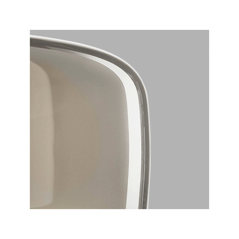 Jube Wall Lamp S, 2700, Smoky Transparent, Matte Steel