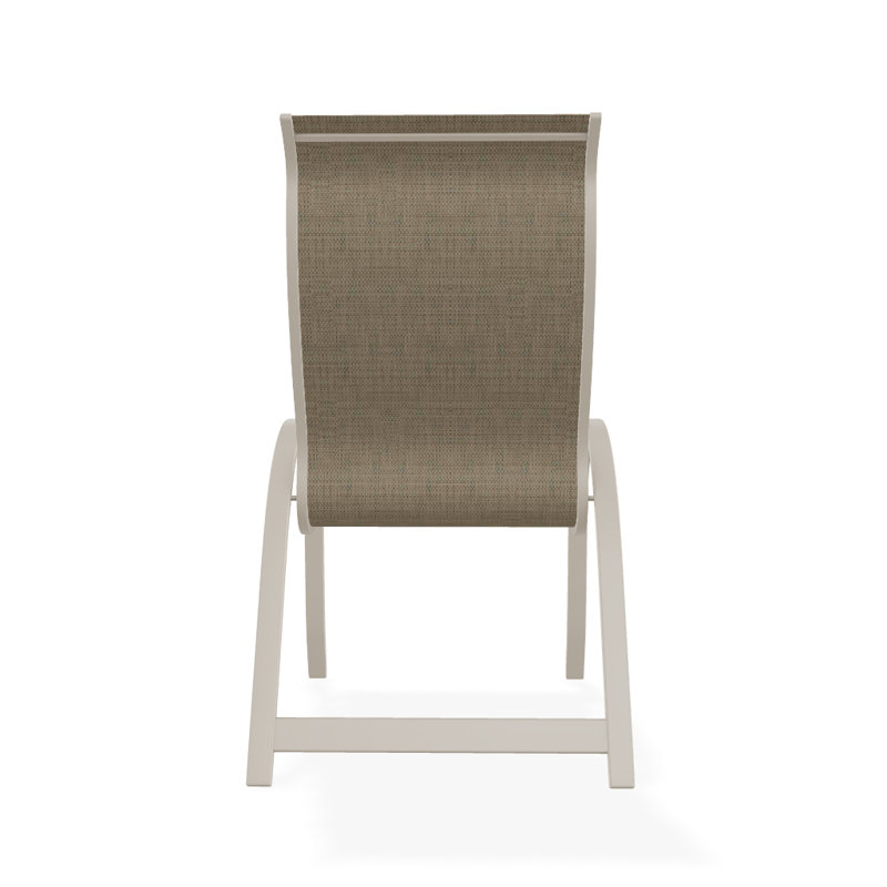 Aruba 1 Outdoor Dining Armchair, Textured Snow, Newport