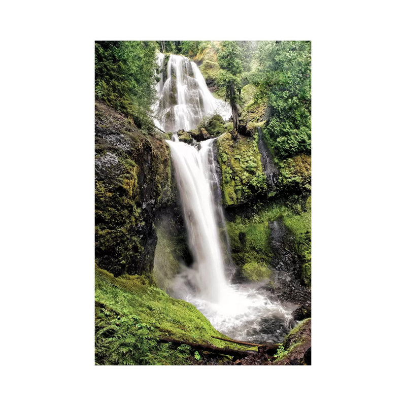 Waterfall by MScottPhotography - Wrapped Canvas Print, 66.04 cm H x 45.72 cm W x 3.175 cm D
