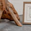 Burruss Solid Wood Tree Stump End Table