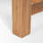 Nonnie Rectangular Natural Brown Wood Dining Table-99238329