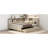 Wood Daybed With Storage Shelves And Trundle