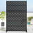 6 ft. H Metal Privacy Screen Fence Panel-69478557-121643595