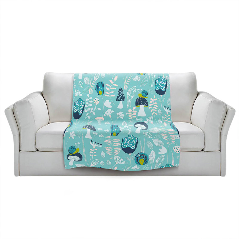 Couverture escargots, 51 po x 60 po