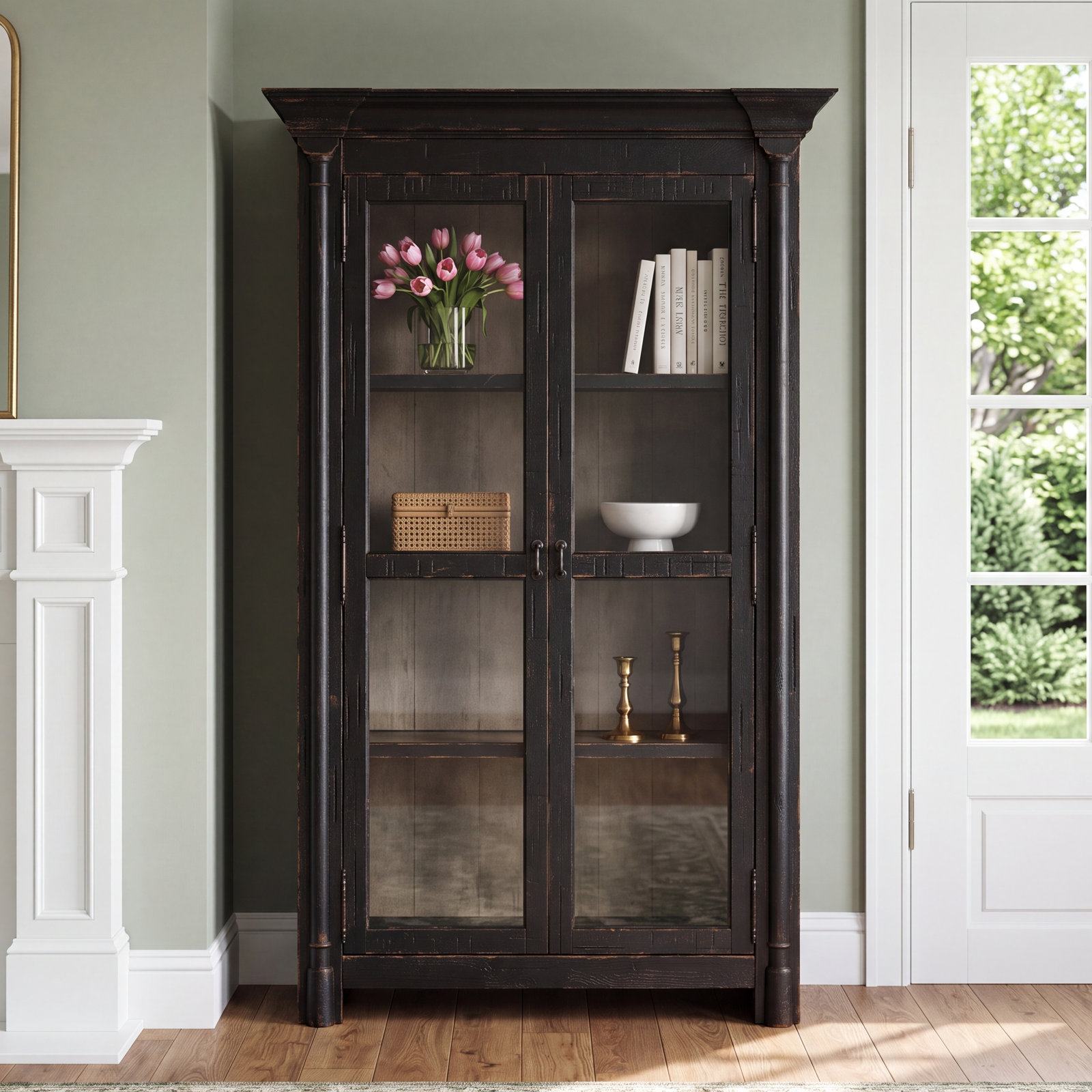 CiaoBella Dining Cabinet, Black