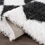 Tapis noir et blanc Axlan-685210725