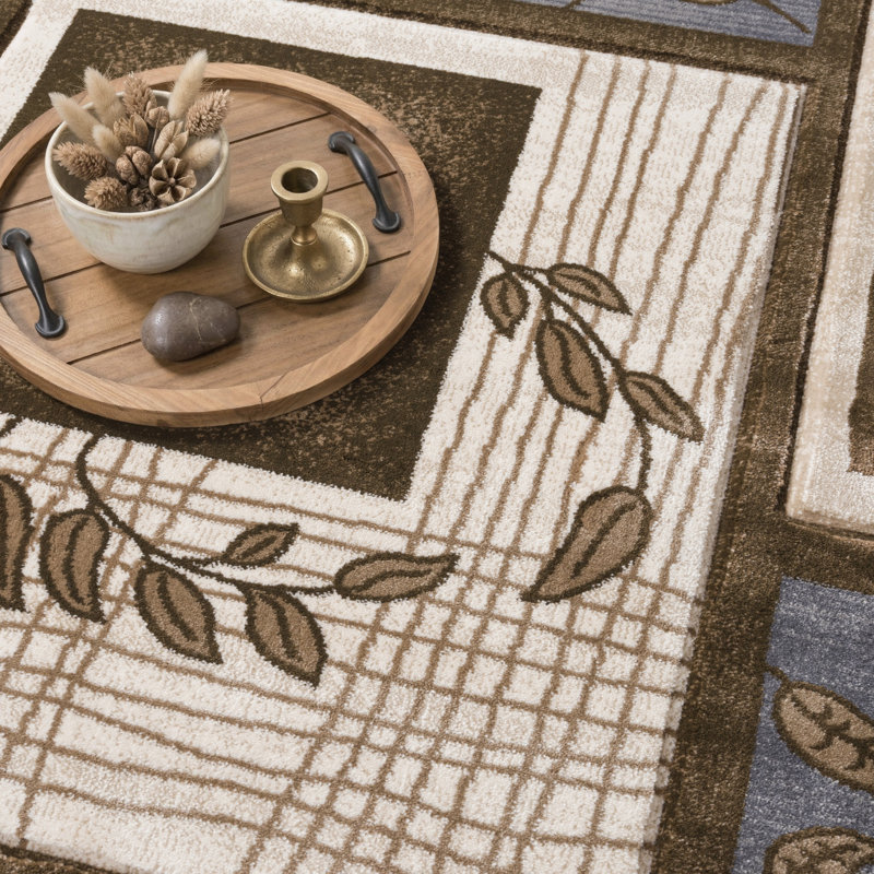 Alexia Collection Geometric Modern & Contemporary Area Rug, 2'1 X 3'3