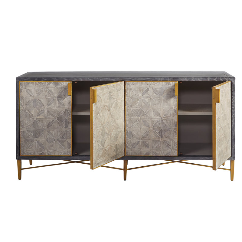 Chitimbo 71'' Solid Wood Sideboard