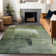 Premium Machine Washable Prisco Green Rug