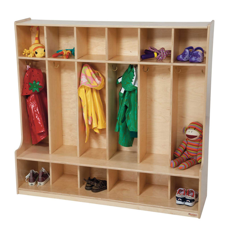 Casier de siège de la petite enfance, Naturel, 5