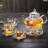Latitude Run® Jayvyn 33.8oz. Glass Teapot Set