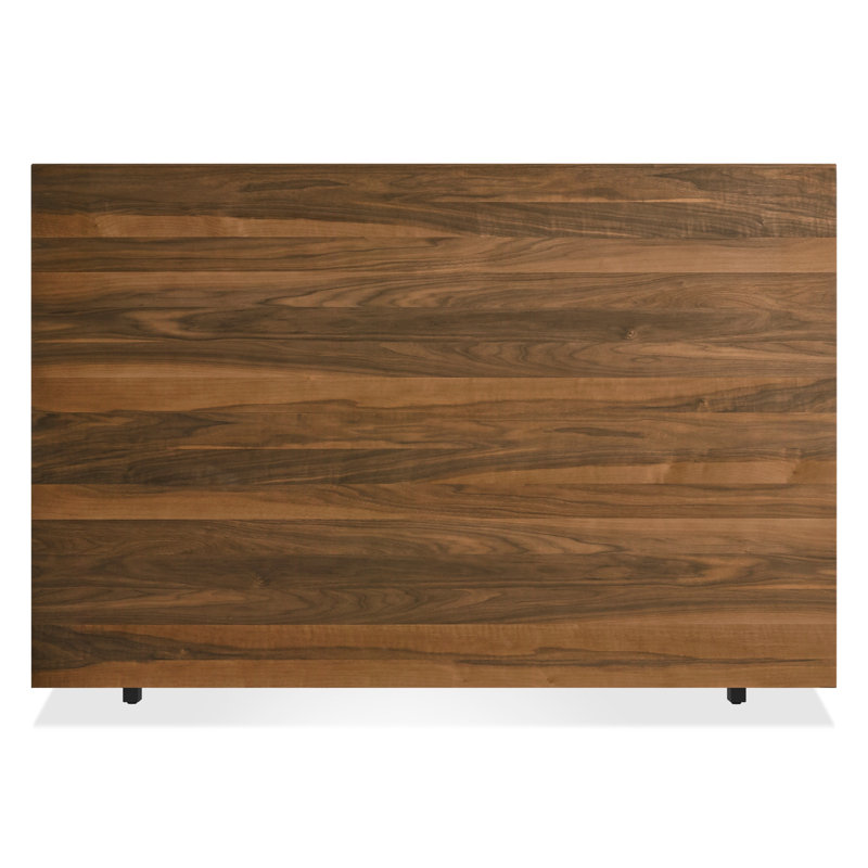 Homecoming Solid Wood Bed, Walnut, Queen