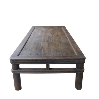 Large Antique Chinese 85" Long Coffee Table or Day Bed