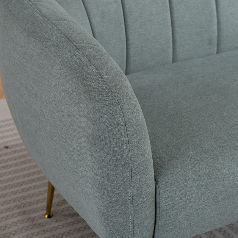 2 Seater Loveseat, Duck Egg