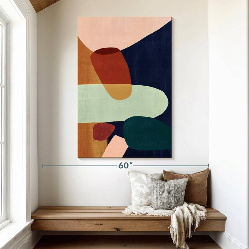 Avery Stacking Pebbles, 51" H x 34" W