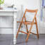 Harbour Housewares - Beech Wood Folding Chairs-88345116