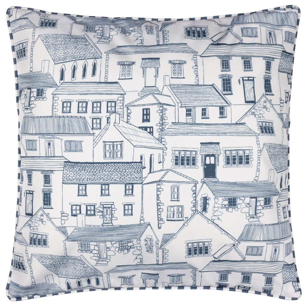 Zane Indoor / Outdoor Abstract Square Throw Cushion