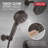 ProClean 7-Spray Wall-Mount Handheld Shower Head, High Pressure Spray Hand Shower with Hose-86278094