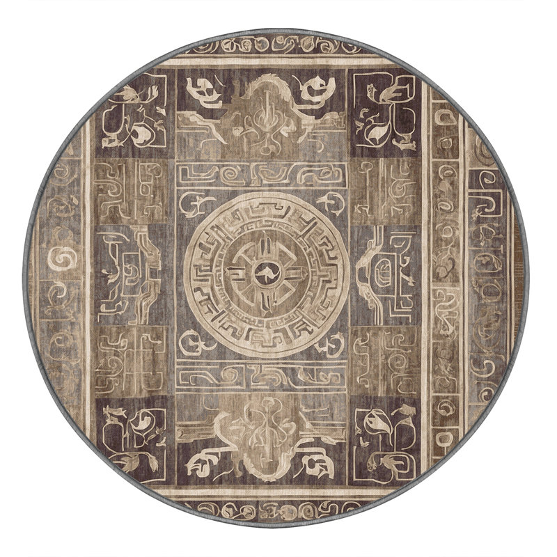 Aegean Rhythm Rug, Round 8'