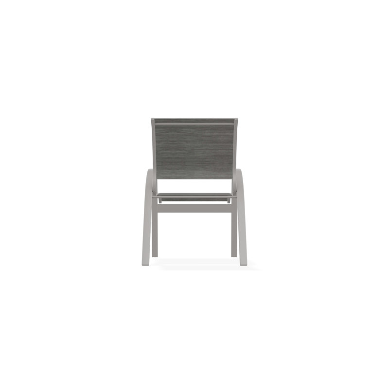 Aruba II Outdoor Dining Chair, Sicily, Warm Gray