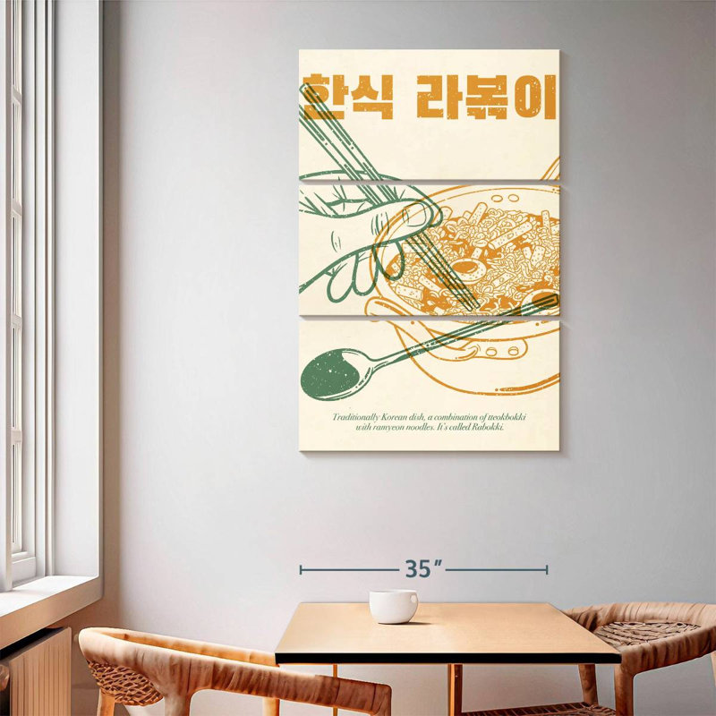 Yarlin Korean Rabokki, 65" H x 42" W