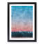 Sunset over the Mountains - Framed Print-56921240-56921242