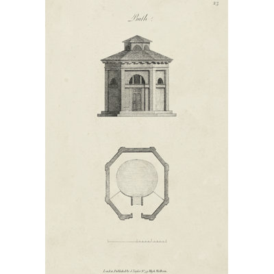 Garden Pavilion IX - No Frame Print on Canvas