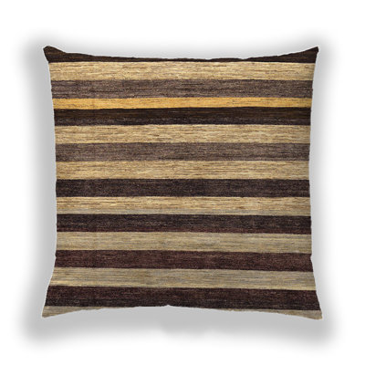 Striped Reversible Pillow Cover