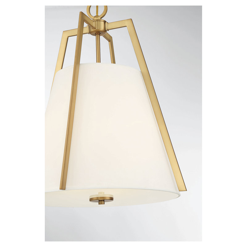Luminaire suspendu en laiton 3 lumières Joy, Laiton