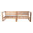 Jalyric 84'' Teak Outdoor Sofa-692061339