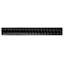 Trenza 1"x 7-7/8" Pencil Liner Wall Tile Trim in Nero