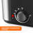 Electric Deep Fryer, 1.5 Liters Oil Capacity, Small Deep Fryer with Basket, Cool Touch Sides, Nonstick