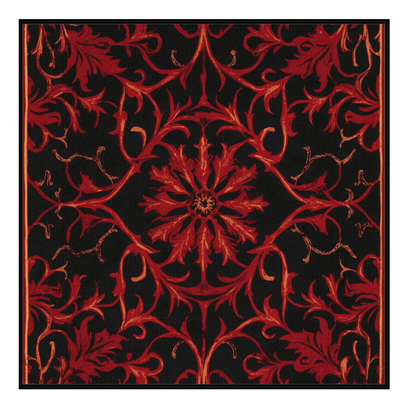 Gilded Epiphany Rug, Square 4'