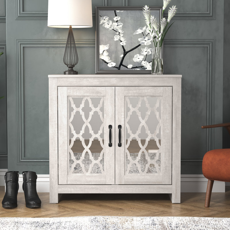 Heron Chessani 12 Pair Shoe Storage Cabinet, Dusty Grey Oak