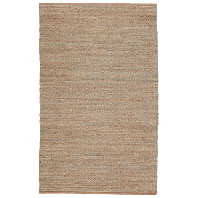 Tapis brun clair à chevrons Caroline
