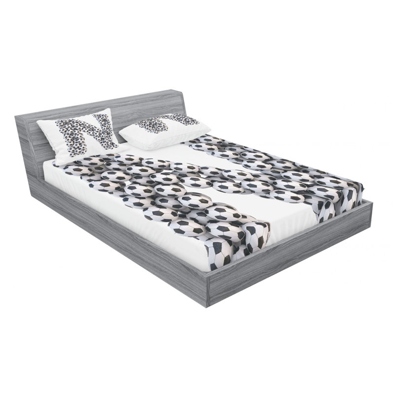 Microfiber Sheet Set, Queen Sheet Set with Fitted Sheet, N