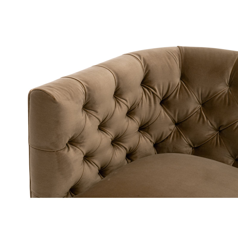 Fauteuil club pivotant Marcel