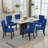 PU Leather Dining Chairs with Pull Ring-443848404