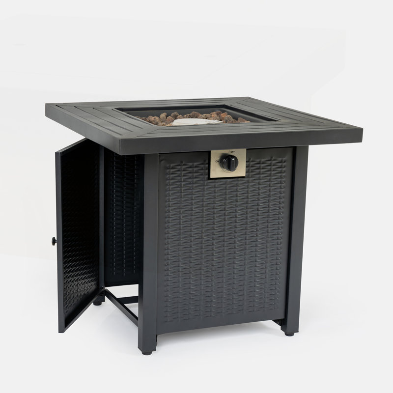 Table de foyer d'extérieur au propane polyvalente et durable pour toutes les saisons