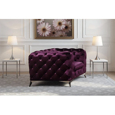 Chaise en tissu Hasnan