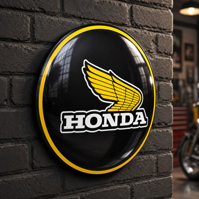  Motocyclette, course de dôme ailé en métal, garage