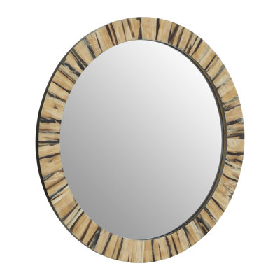 Blythe Solid Wood Flat Wall Mirror