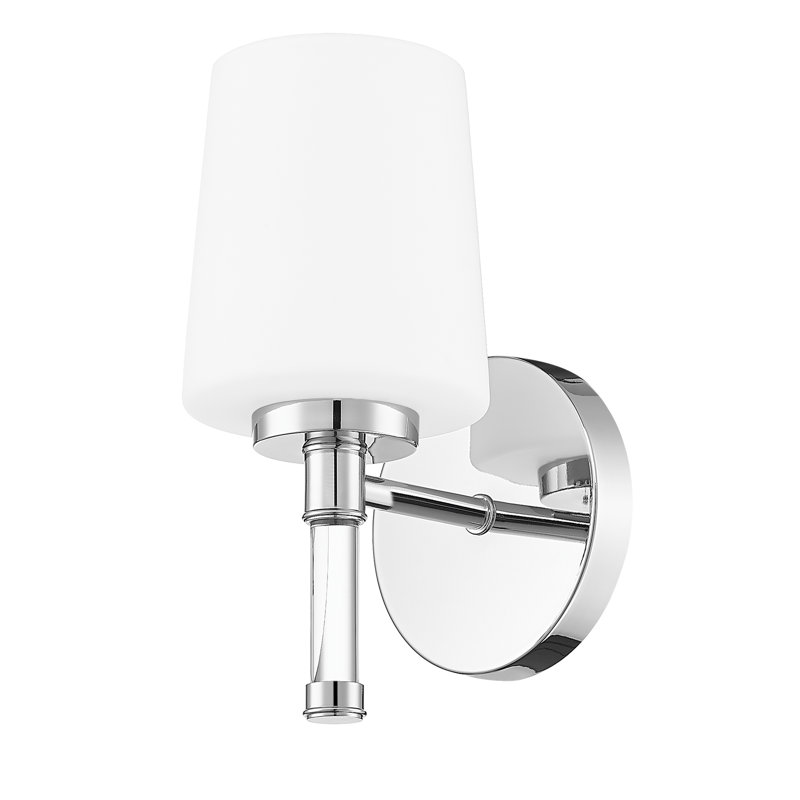 Meuble-lavabo chromé 1 lumière 5,25 po Kinzie, Chrome chrome