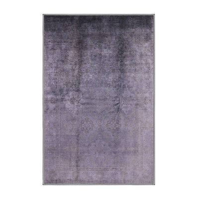 Tapis oriental mauve / brun Hymel