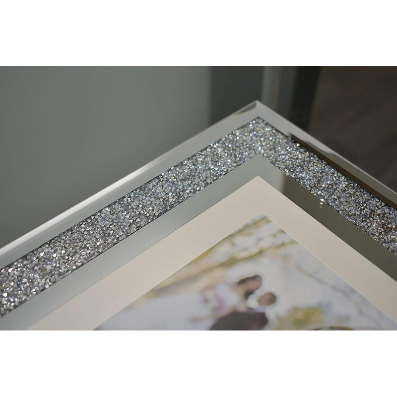 Nesquehoning Silver Glass Picture Frame