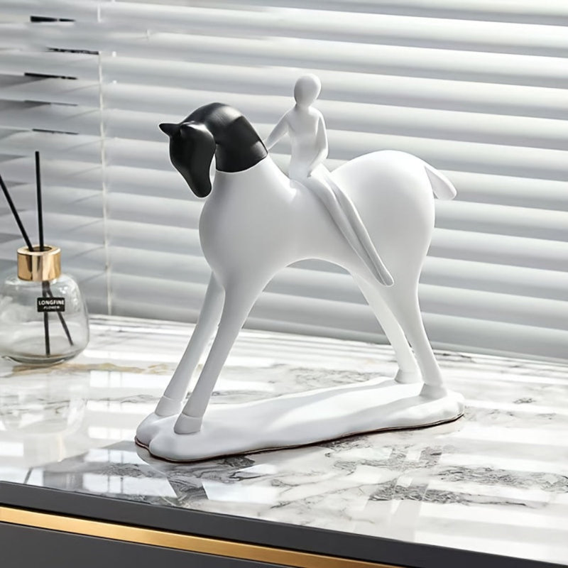 Figurines et sculptures, Blanc