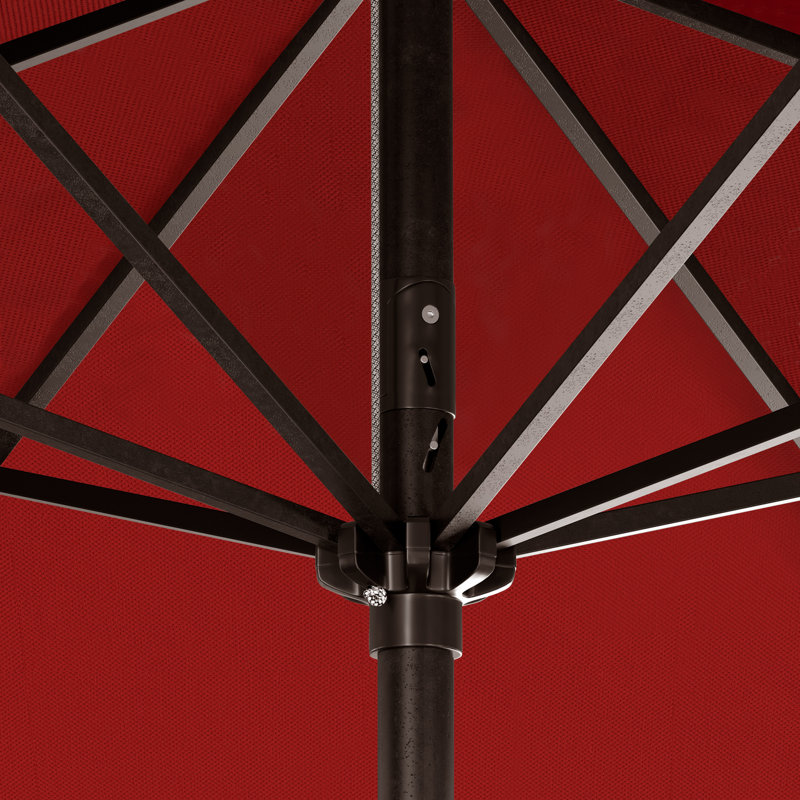 Parasol de marché 9 pi Bosley, Rouge - Pacifica Premium