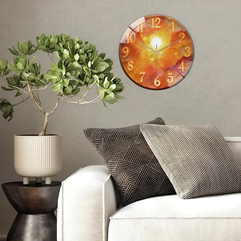 Horloge murale 12 po Golden