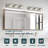 Dimmable LED Multi-Light Bathroom Vanity Fixture 5500K-485733287-485733308